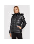 Pepe Jeans Пухено яке Camille PL401979 Черен Regular Fit - Pepit.bg