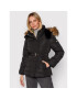 Pepe Jeans Пухено яке Frida PL401962 Черен Regular Fit - Pepit.bg