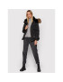 Pepe Jeans Пухено яке Frida PL401962 Черен Regular Fit - Pepit.bg