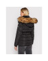 Pepe Jeans Пухено яке Frida PL401962 Черен Regular Fit - Pepit.bg