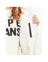 Pepe Jeans Пухено яке Morgan PL402273 Бял Regular Fit - Pepit.bg