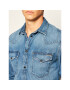 Pepe Jeans Риза Noah PM306529 Син Regular Fit - Pepit.bg