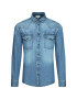 Pepe Jeans Риза Noah PM306529 Син Regular Fit - Pepit.bg