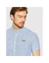 Pepe Jeans Риза Prescot PM307459 Син Slim Fit - Pepit.bg