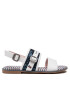 Pepe Jeans Сандали Elisa Glitter PGS90177 Бял - Pepit.bg