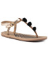 Pepe Jeans Сандали Malibu Fun Basic PLS90409099 Златист - Pepit.bg