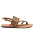 Pepe Jeans Сандали March Studs PLS90447 Кафяв - Pepit.bg