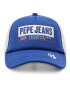 Pepe Jeans Шапка с козирка Telmo PM040506 Син - Pepit.bg