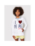 Pepe Jeans Суитшърт Carla PG581188 Бял Regular Fit - Pepit.bg