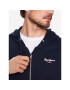 Pepe Jeans Суитшърт Edward Zip PM582382 Тъмносин Regular Fit - Pepit.bg