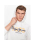 Pepe Jeans Суитшърт Meier Hoodie PM582482 Бял Regular Fit - Pepit.bg