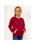 Pepe Jeans Суитшърт Nayeli PG580956 Бордо Regular Fit - Pepit.bg