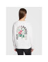 Pepe Jeans Суитшърт Pop PL581240 Бял Relaxed Fit - Pepit.bg