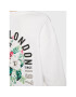 Pepe Jeans Суитшърт Pop PL581240 Бял Relaxed Fit - Pepit.bg