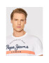 Pepe Jeans Тишърт Abrel PM508216 Бял Regular Fit - Pepit.bg