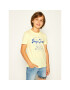 Pepe Jeans Тишърт Albert PB502817 Жълт Regular Fit - Pepit.bg