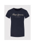 Pepe Jeans Тишърт Beatrice PL504434 Тъмносин Slim Fit - Pepit.bg