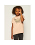 Pepe Jeans Тишърт Cadenza PG502369 Розов Regular Fit - Pepit.bg