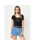 Pepe Jeans Тишърт Cairo PL504336 Черен Slim Fit - Pepit.bg