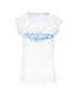 Pepe Jeans Тишърт Camila PL504827 Бял Regular Fit - Pepit.bg