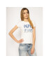 Pepe Jeans Тишърт Cat PL504442 Бял Regular Fit - Pepit.bg