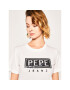 Pepe Jeans Тишърт Charis PL504443 Бял Regular Fit - Pepit.bg