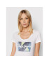 Pepe Jeans Тишърт Dafne PL505058 Бял Regular Fit - Pepit.bg