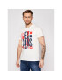 Pepe Jeans Тишърт Davy PM507739 Бял Regular Fit - Pepit.bg