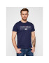Pepe Jeans Тишърт Dennis PM507740 Тъмносин Regular Fit - Pepit.bg