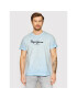 Pepe Jeans Тишърт Don PM508108 Син Regular Fit - Pepit.bg