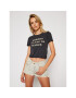 Pepe Jeans Тишърт DUA LIPA Sarah PL504663 Черен Regular Fit - Pepit.bg