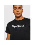 Pepe Jeans Тишърт Eggo PM508208 Черен Regular Fit - Pepit.bg