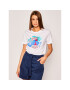 Pepe Jeans Тишърт Faith PL504452 Бял Regular Fit - Pepit.bg