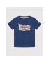 Pepe Jeans Тишърт Flag Logo PB503170 Тъмносин Regular Fit - Pepit.bg