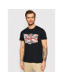 Pepe Jeans Тишърт Flag Logo PM508273 Черен Regular Fit - Pepit.bg