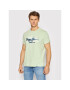 Pepe Jeans Тишърт Golders N PM508105 Зелен Regular Fit - Pepit.bg