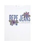 Pepe Jeans Тишърт Halija PG502837 Бял Regular Fit - Pepit.bg