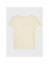Pepe Jeans Тишърт Hana Glitter PG502924 Бежов Regular Fit - Pepit.bg
