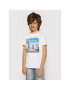 Pepe Jeans Тишърт Joel PB503147 Бял Regular Fit - Pepit.bg