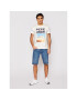 Pepe Jeans Тишърт Manu PM507766 Бял Regular Fit - Pepit.bg