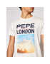 Pepe Jeans Тишърт Manu PM507766 Бял Regular Fit - Pepit.bg