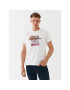 Pepe Jeans Тишърт Melbourne Tee PM508978 Бял Regular Fit - Pepit.bg