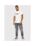 Pepe Jeans Тишърт Merton PM508043 Бял Regular Fit - Pepit.bg