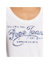 Pepe Jeans Тишърт Mery PL505418 Бял Regular Fit - Pepit.bg