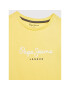 Pepe Jeans Тишърт New Art PB503387 Жълт Regular Fit - Pepit.bg