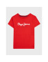 Pepe Jeans Тишърт New Art PB503493 Червен Regular Fit - Pepit.bg
