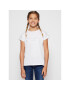 Pepe Jeans Тишърт Nuria PG502460 Бял Regular Fit - Pepit.bg