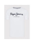Pepe Jeans Тишърт Original PM508210 Бял Slim Fit - Pepit.bg