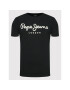 Pepe Jeans Тишърт Original PM508210 Черен Slim Fit - Pepit.bg
