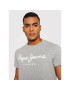 Pepe Jeans Тишърт Original PM508210 Сив Slim Fit - Pepit.bg